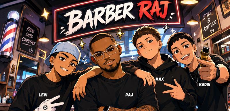 Barber Raj men's barber umina